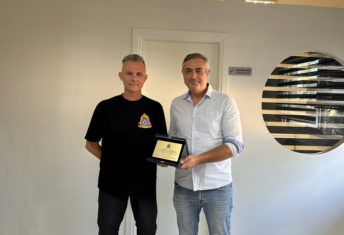 Χορηγία προς τον 3ο Πυροσβεστικό Σταθμό Λάρισας